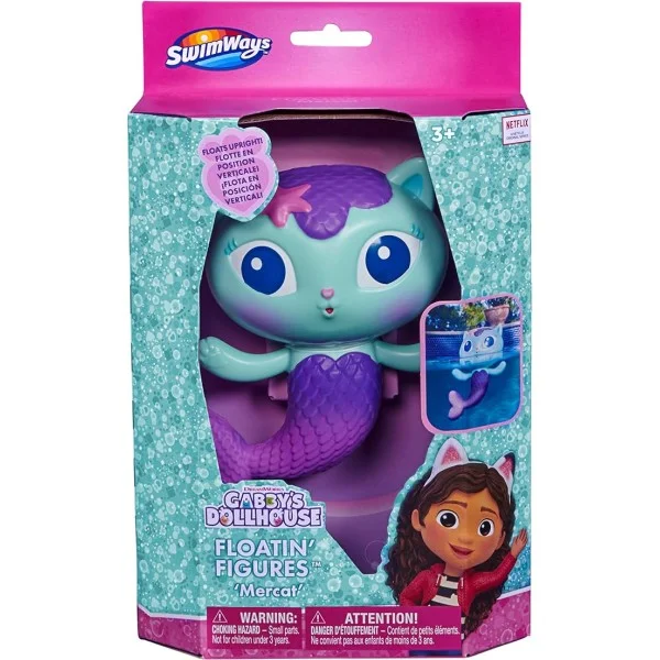 SwimWays Gabby&rsquo;s Dollhouse Mercat Floatin' Figures - 6067006-T
